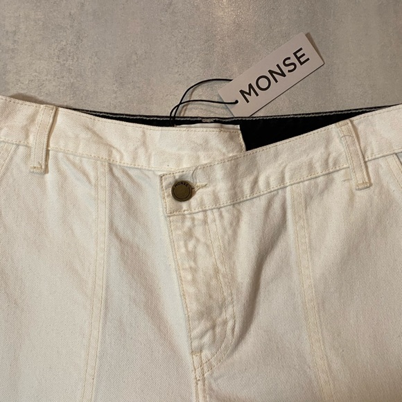 NWT - MONSE Two-Tone Branded Jeans - Size 8 - Picture 9 of 15